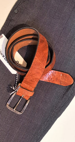 No-Excess Tan Leather Belt